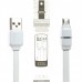 Кабель Remax RC-029m USB to MicroUSB 1m белый