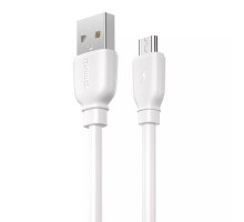 Кабель Remax RC-138m USB to MicroUSB 1m білий