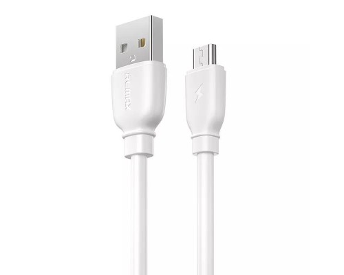 Кабель Remax RC-138m USB to MicroUSB 1m белый