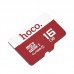 Карта Памяти Hoco MicroSDHC 16gb 10 Class Красный