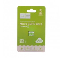 Карта Пам'яті Hoco MicroSDHC 8gb 10 Class Зелений