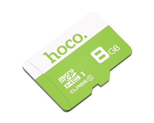 Карта Пам'яті Hoco MicroSDHC 8gb 10 Class Зелений