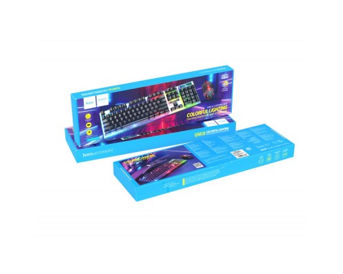 Клавиатура и Мышь Игровая Hoco GM18 Чёрный