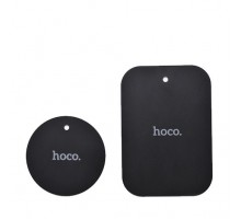 Комплект пластин Hoco для соединения телефона с магнитным автодержателем (2шт) Black