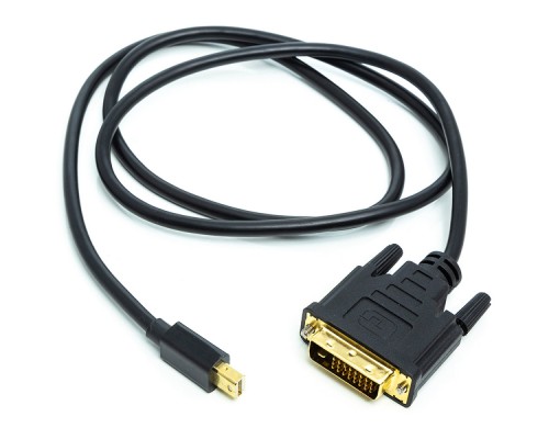 Кабель PowerPlant mini DisplayPort (M) - DVI (M), 1 м