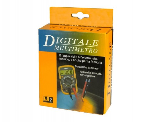 Мультиметр цифровий DT-830LN з підсвічуванням (струм до 10А)