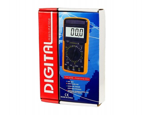 Мультиметр цифровий VC9208A з термопарою (струм до 20A)