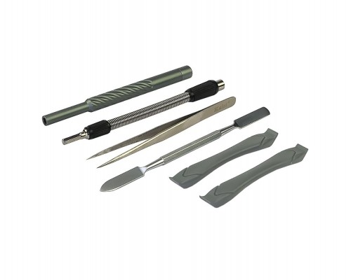 Набір інструментів Kaisi К-8128 (ручка, 120 біт, гнучкий подовжувач, пінцет, 3 лопатки, намагнічувач/розмагнічувач)