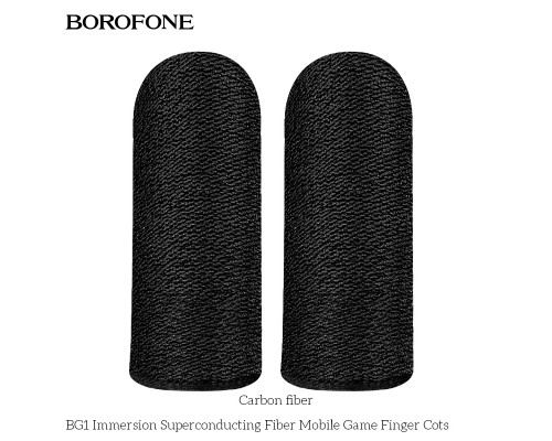 Напальчники Borofone BG1 Superconducting Finger Cots Чорний