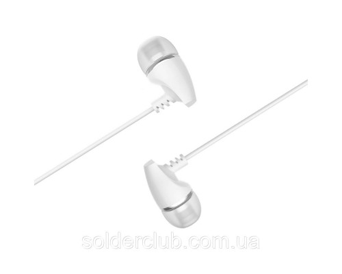 Навушники вакуумні Borofone BM25 білі