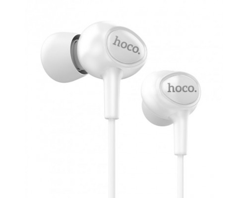 Навушники вакуумні Hoco M3 білі
