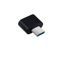 OTG перехідник RS060/YHL-T3 Type-C to USB чорний, передача файлів