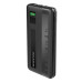 Повербанк Borofone BT32 (10000 mAh / Out: 2USB 5V/2A / In: Lightning, Type-C, micro-USB 5V/2A) с LED индикатором, Чёрный