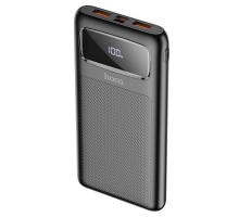 Повербанк Hoco J81 Fast Way (10000mAh / Out: USB 22,5W QC3.0, Type-C 20W PD / In: Type-C 18W, Micro-USB 18W ) с LED Дисплеем, Чёрный