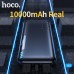 Повербанк Hoco J82 Easylink (10000 mAh/Out: 2USB 5V/2A/In: Type-C, micro-USB 5V/2A) з LED індикатором, Чорний