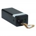 Повербанк XO PR130 (40000mAh / Out: 2xUSB-A 22.5W QC3.0,Type-C PD 20W / In: micro-USB, Type-C 18W ) с LED Дисплеем и фонариком, Чёрный