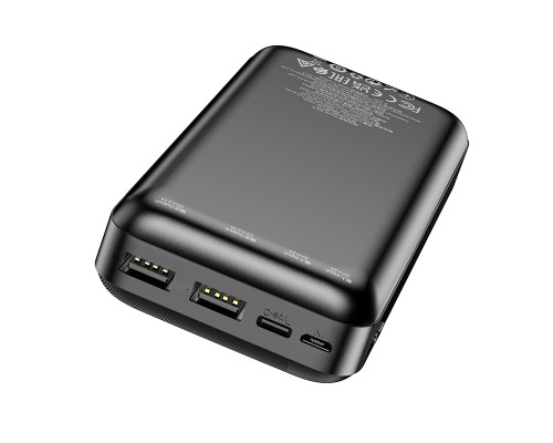 Повербанк Borofone BJ27A 20000mAh |2USB/Type-C, 2.1A| black