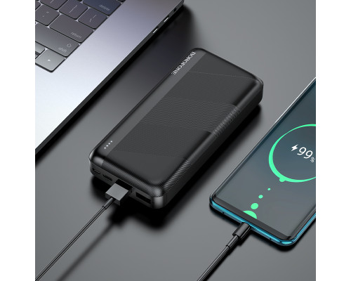 Повербанк Borofone BJ27A 20000mAh |2USB/Type-C, 2.1A| black