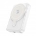 Повербанк Hoco Q11 MagSafe Wireless Charger 3-in-1 (10000 mAh / Out: Type-C 20W / In: Type-C 18W) з LED індикатором, Білий
