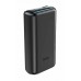 Повербанк Hoco Q1A Kraft (20000 mAh / Out: USB-A 22.5W, Type-C 20W / In: Type-C 20W ) с LED Дисплеем, Чёрный
