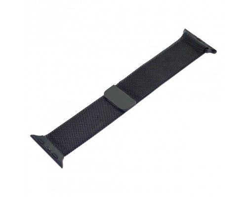 Ремінець Міланська петля для Apple Watch Band 38/40 mm чорний