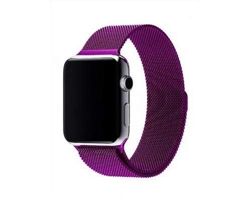 Ремінець Міланська петля для Apple Watch Band 38/40 mm фіолетовий