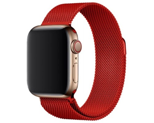 Ремінець Міланська петля для Apple Watch Band 42/ 44 mm червоний
