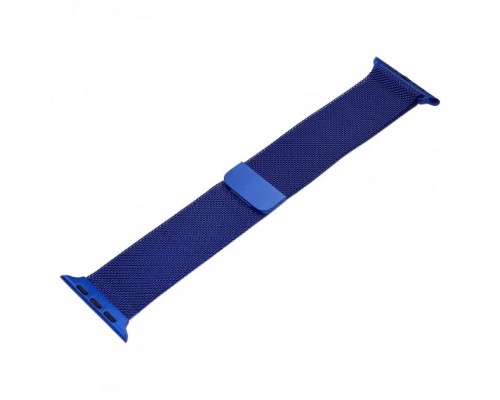 Ремешок Миланская петля для Apple Watch Band 42/ 44 mm тёмно-синий