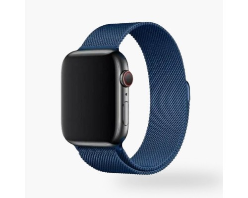 Ремінець Міланська петля для Apple Watch Band 42/ 44 mm темно-синій