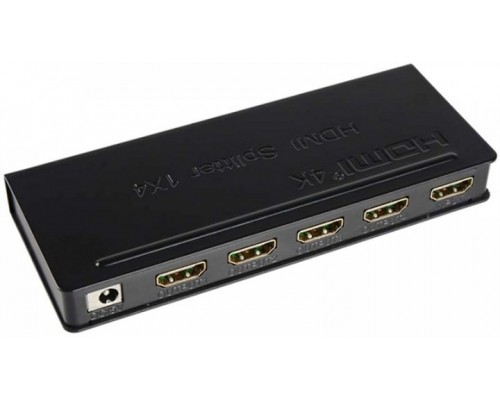 Спліттер PowerPlant HDMI 1x4 V1.4, 4K (HDSP4-M)
