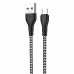 USB Borofone BX39 Beneficial Micro Чорно-Білий