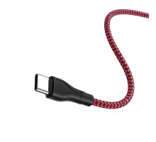 USB Borofone BX39 Beneficial Type-C 1m Чёрно-Красный