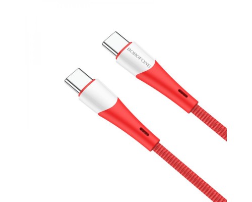 USB Borofone BX60 Superior 60W Type C to Type C Красный