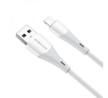 USB Borofone BX60 Superior  Lightning 2.4A Белый
