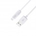 USB Cable Hoco X1 Rapid Lightning 2.1A White 1m