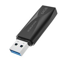 USB Flash Drive Borofone BUD4 USB3.0 64GB Чёрный