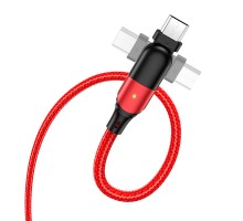 USB Hoco U100 Orbit Micro Червоний