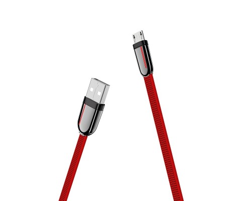 Кабель Hoco U74 USB to MicroUSB 1.2m червоний