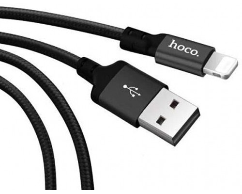 USB Hoco X14 Times Speed Lightning 2m Чёрный