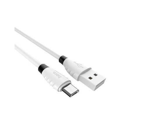 USB Hoco X27 Excellent Micro 1.2m Білий