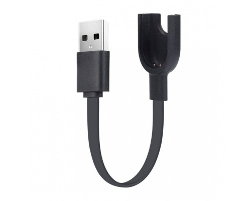 USB кабель для фітнесу браслета Xiaomi Mi Band 3 0.3m чорний