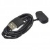 USB кабель для смарт часов Amazfit GTS 2 / GTR42 mm / GTR47 mm / T-Rex магнитный черный (расстояние между контактами 13мм)