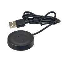 USB кабель для смарт годинника Huawei GT 2e 46mm/GT 2mm/GT 42mm/GT 2 46mm/GS Pro/Magic Watch магнітний чорний