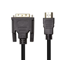 Видео кабель PowerPlant HDMI (M) - DVI (M), 1.8 м