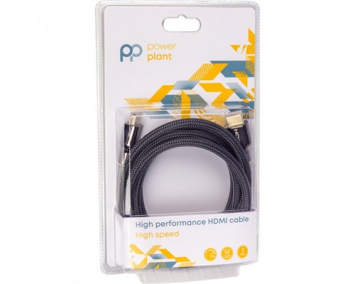 Відео кабель PowerPlant HDMI (M) - HDMI (M), 2.1V, Ultra HD 8K, eARC, 30AWG, 1м