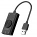 Зовнішня звукова картка USB ORICO SKT2-BK
