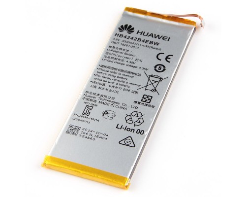 Аккумулятор для Huawei Honor 6, H60-L02, Mulan, H60-L04 (HB4242B4EBW) [Original PRC] 12 мес. гарантии