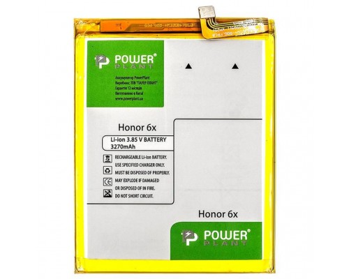 Аккумулятор PowerPlant Huawei Honor 6X (HB386483ECW+)
