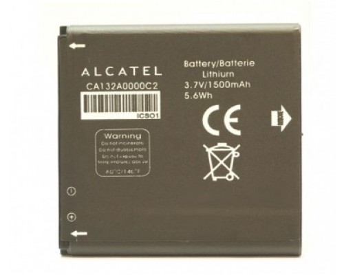 Акумуляторна батарея Alcatel C5, OT5036 (CA132A0000C2) [Original PRC] 12 міс. гарантії