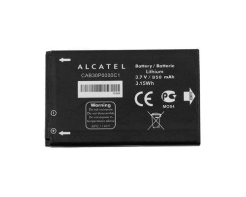 Акумуляторна батарея Alcatel OT800 (CAB30P0000C1) [Original PRC] 12 міс. гарантії